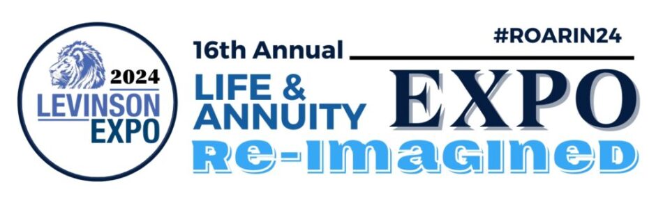 2024 16th Annual Life & Annuity Expo Re-imagined Logo Graphic